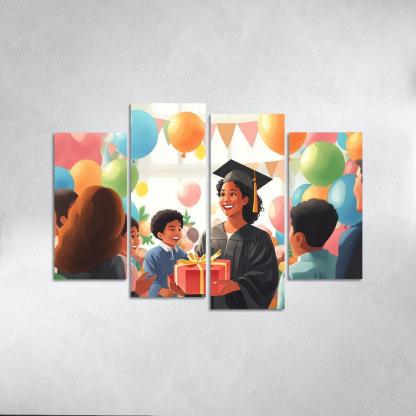 Milestones Of Love Celebrating Togetherness Custom Paintings Frame