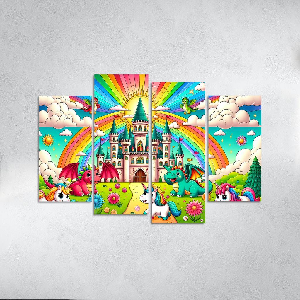 Fantasy Castle Adventure Premium Artwork Frames