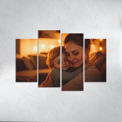 Caring Hands The Touch Of A Mother Canvas Paintings Frame