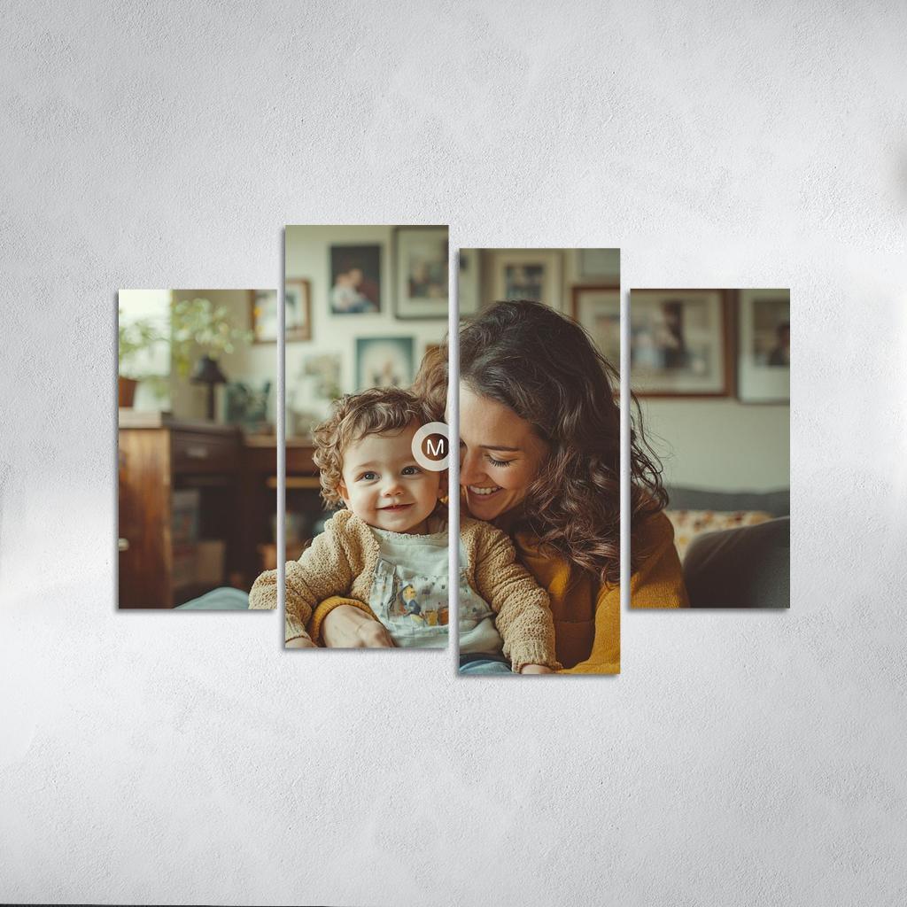 The Nurturers Embrace A Mothers Love Canvas Paintings Frame