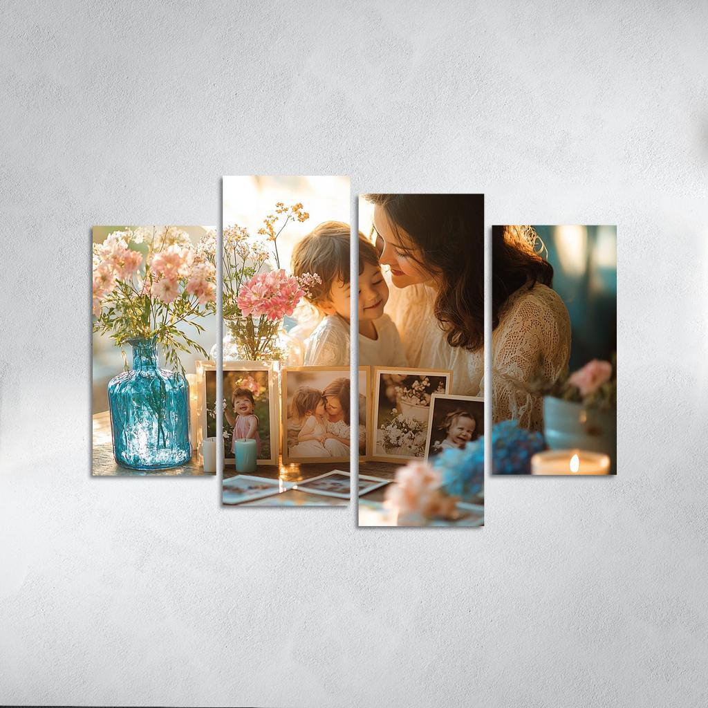Timeless Love The Journey Of A Mother Canvas Paintings Frame