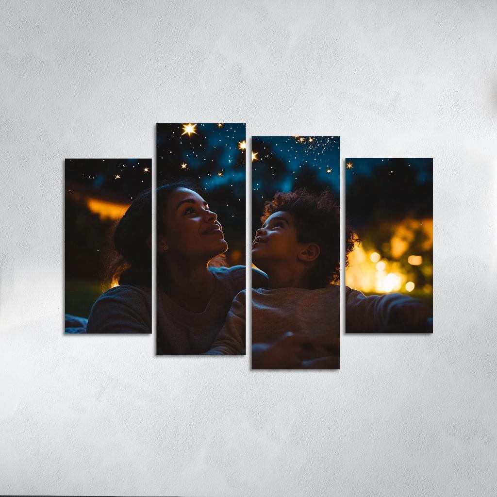 The Stars Of Our Story A Mothers Influence Custom Paintings Frame