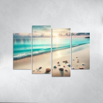 Serene Waters Quiet Coastal Escape Premium Artwork Frames