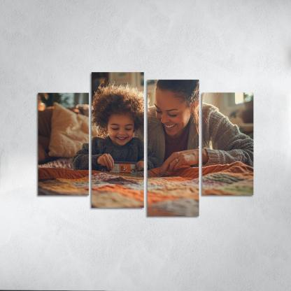 The Fabric Of Life A Mothers Threads Custom Paintings Frame