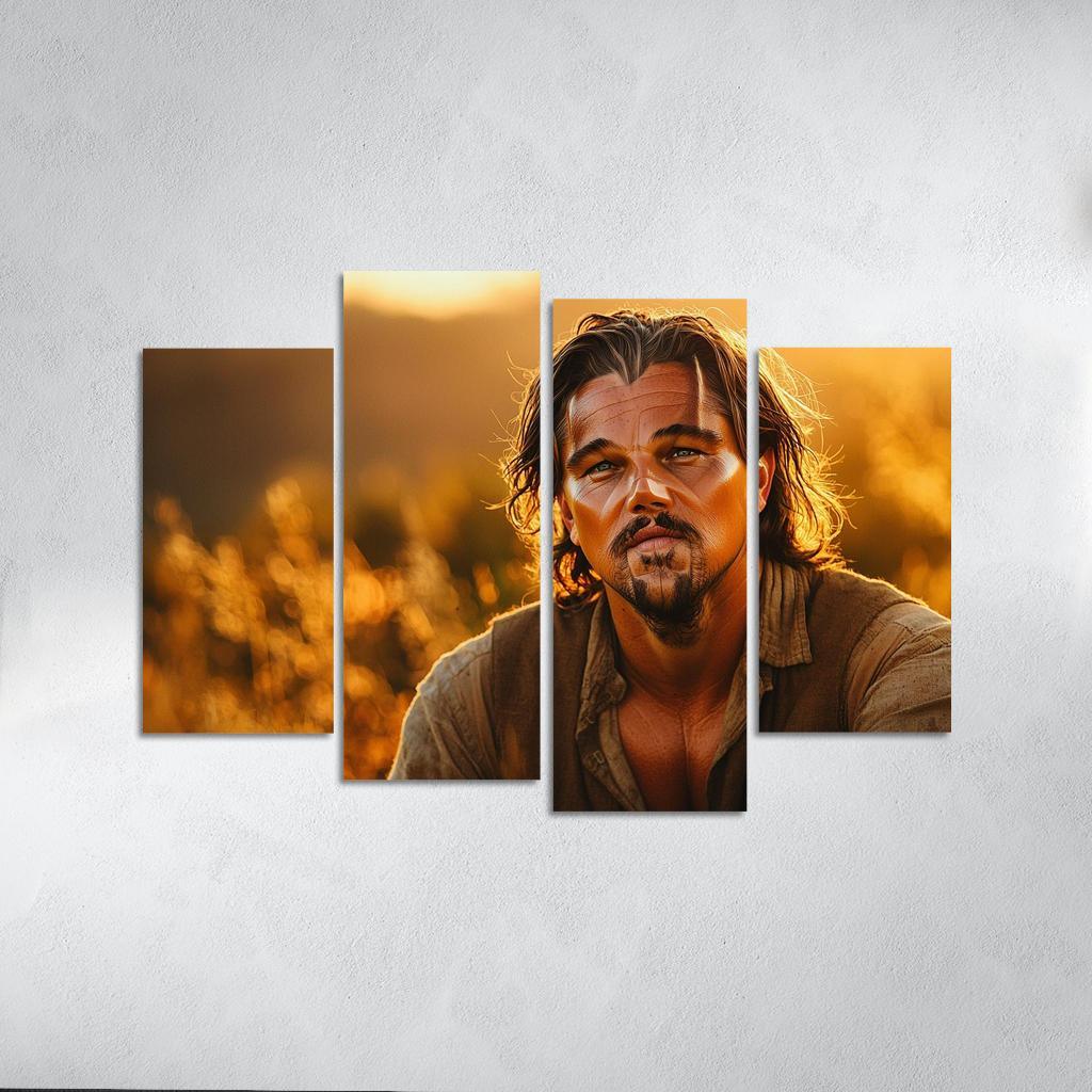 Leonardo Dicaprio Chasing Dreams Beyond Titanic Waters Framed Paintings