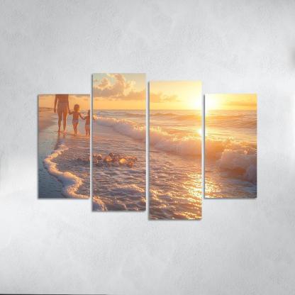 Waves Of Love The Depth Of Motherhood Custom Paintings Frame