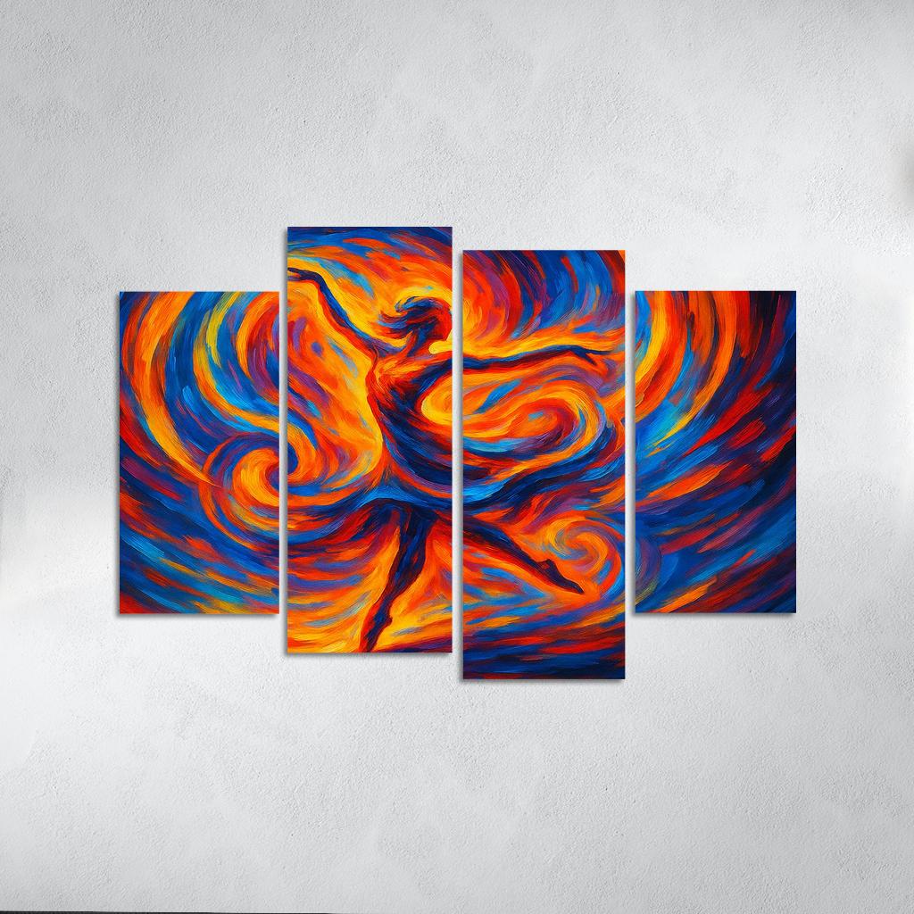 Dance Of The Boundless Spirit Premium Artwork Frames
