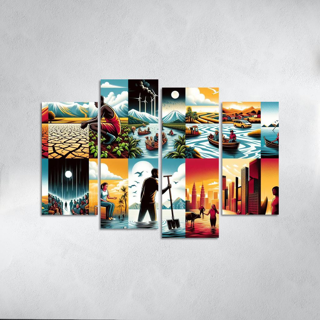 Interconnected Futures The Global Impact Of Climate Change Art Trends