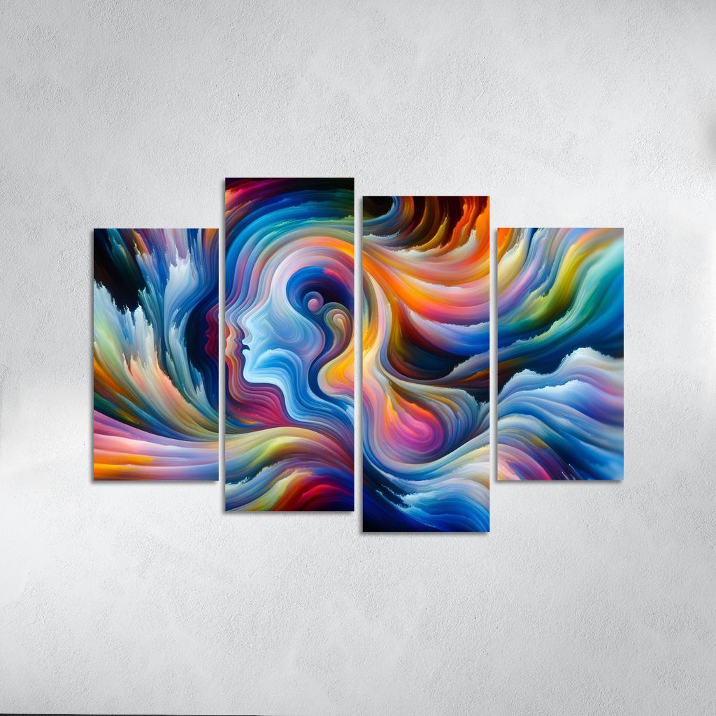 Chroma Of Emotions Premium Artwork Frames