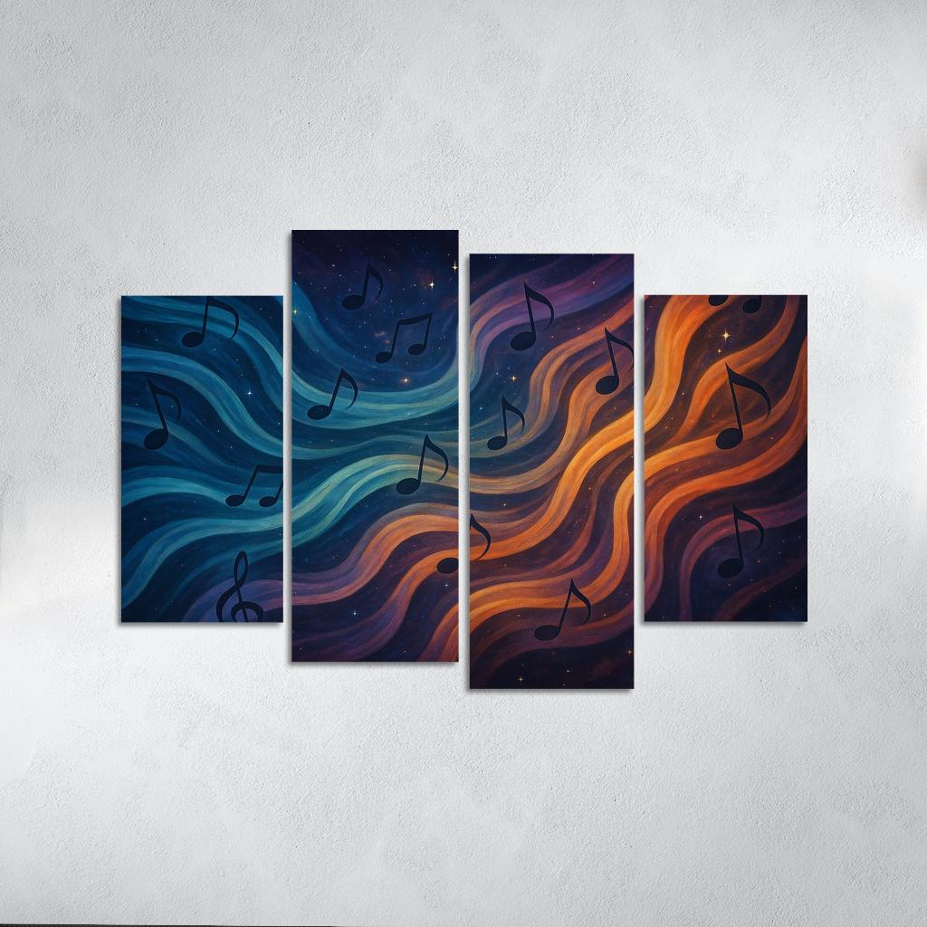 Serenade Of Celestial Winds Premium Artwork Frames