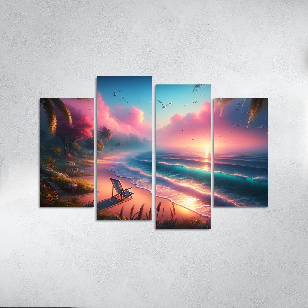 Waves Of Serenity Ideal Meditation Spot Art Trends