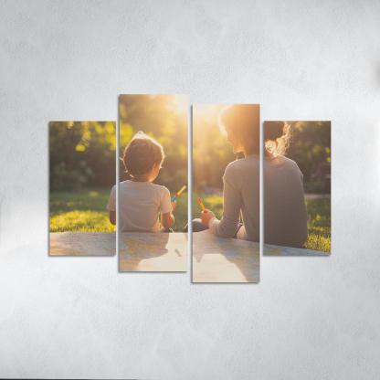 The Map Of Memories Navigating A Mothers Love One-piece Frames