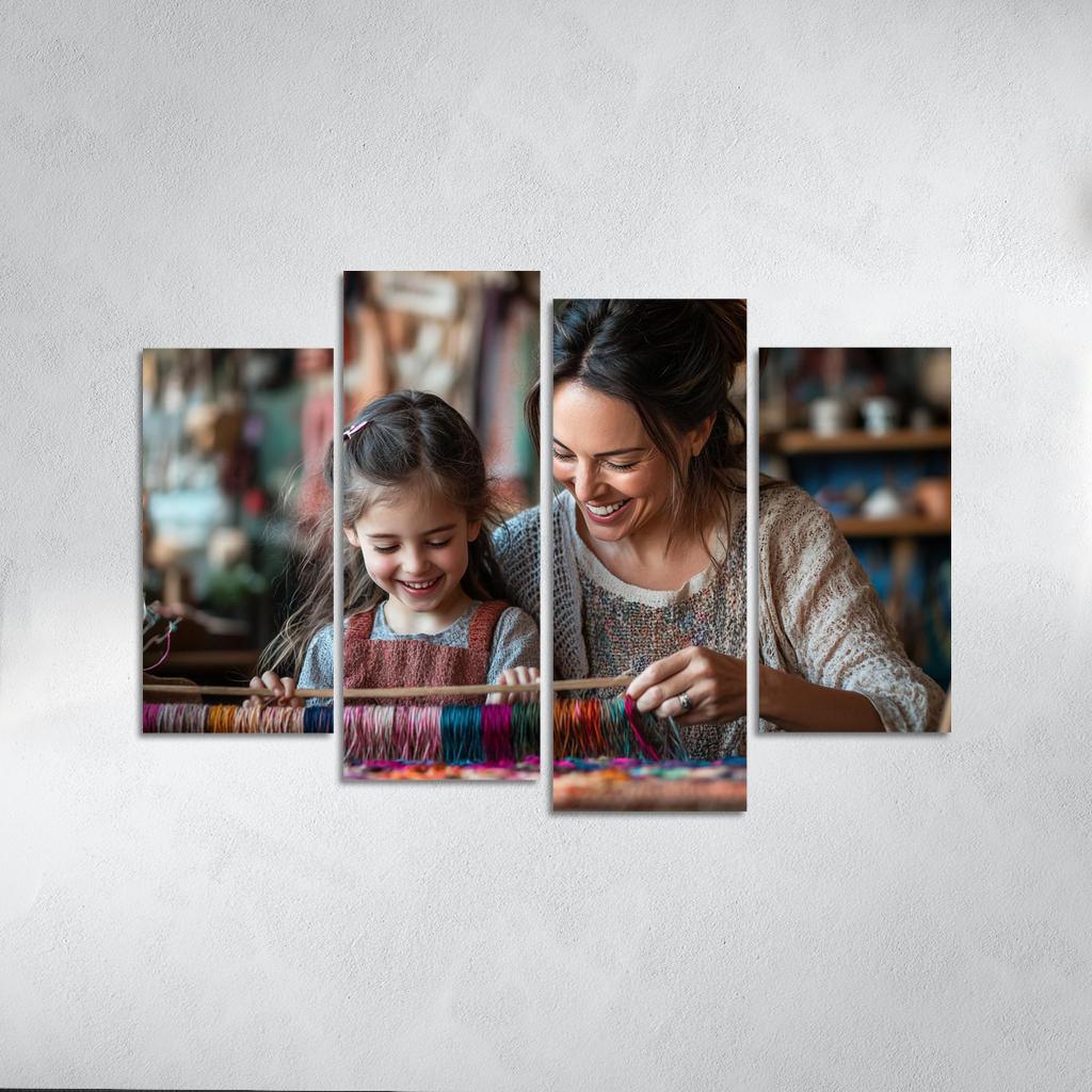 Woven Threads The Fabric Of A Mother's Love One-piece Frames