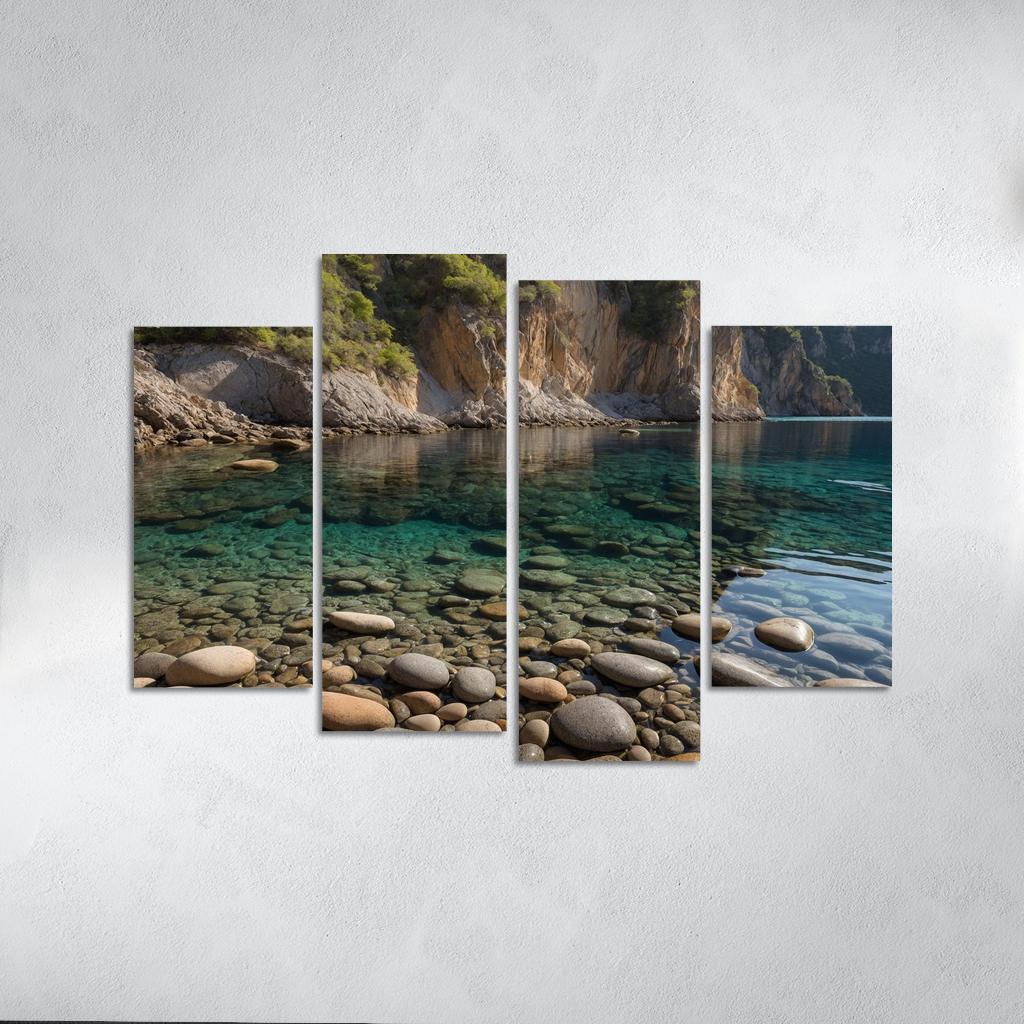 Crystalline Waters Of Tranquil Cove Art Trends
