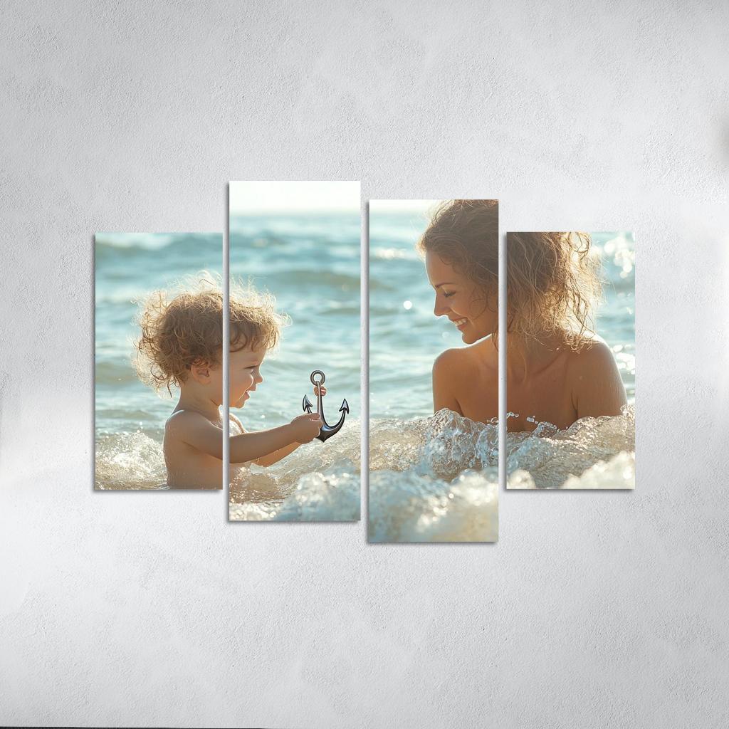 The Anchor Of Love A Mothers Steadfast Support One-piece Frames