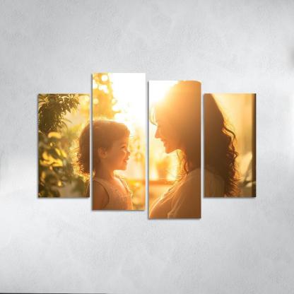 The Mirror Of Love Reflecting A Mothers Spirit One-piece Frames
