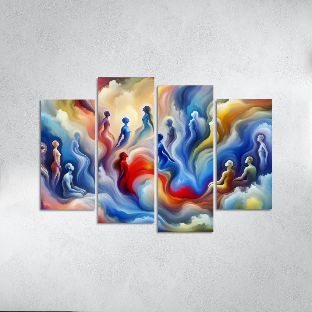 Ethereal Reflections Of Emotion Premium Artwork Frames
