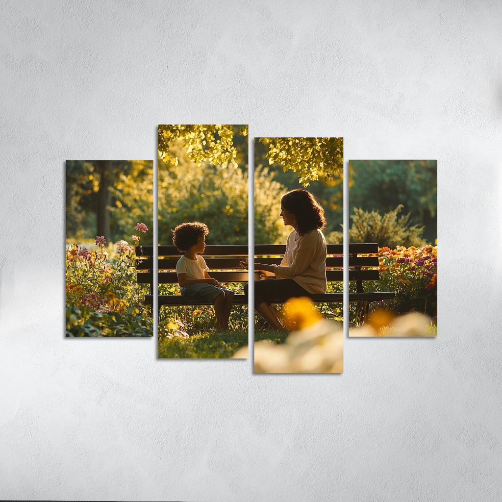 Wisdom Of The Ages A Mothers Guiding Light Custom Paintings Frame