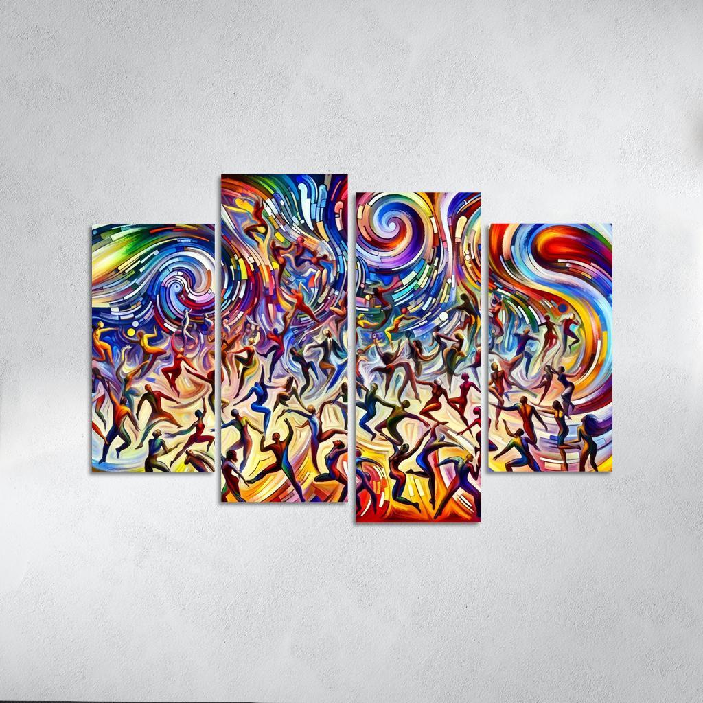 Choreography Of Lifes Journeys Premium Artwork Frames