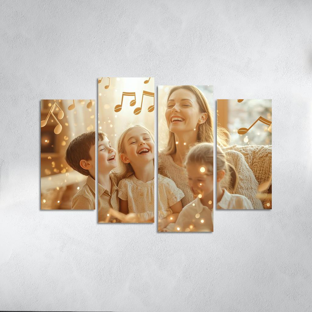 A Symphony Of Love Music That Connects Custom Paintings Frame