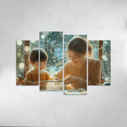 Threads Of Hope Weaving A Mother's Dreams One-piece Frames