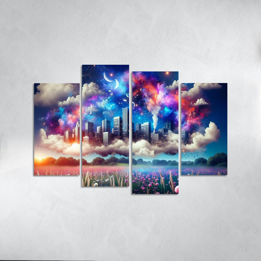 Convergence Of Dreams And Reality Premium Artwork Frames