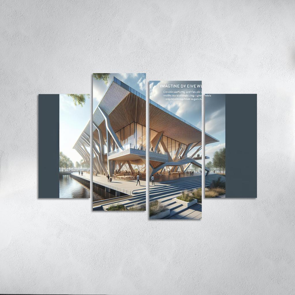 The Resilient Pavilion Custom Paintings Frame