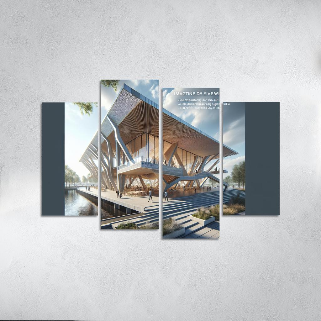 The Resilient Pavilion Custom Paintings Frame