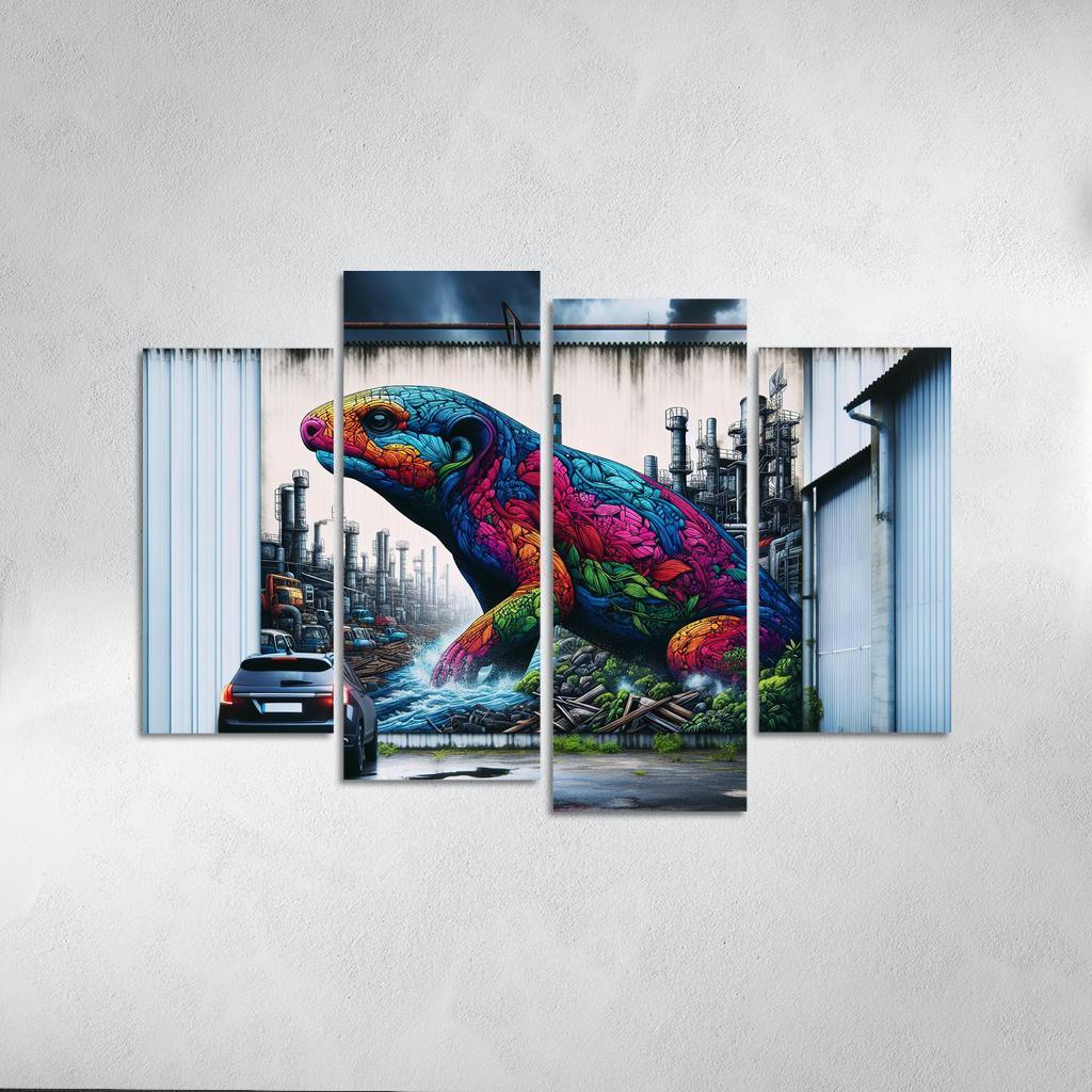 Whispers Of Nature The Cry Of Endangered Species Custom Paintings Frame