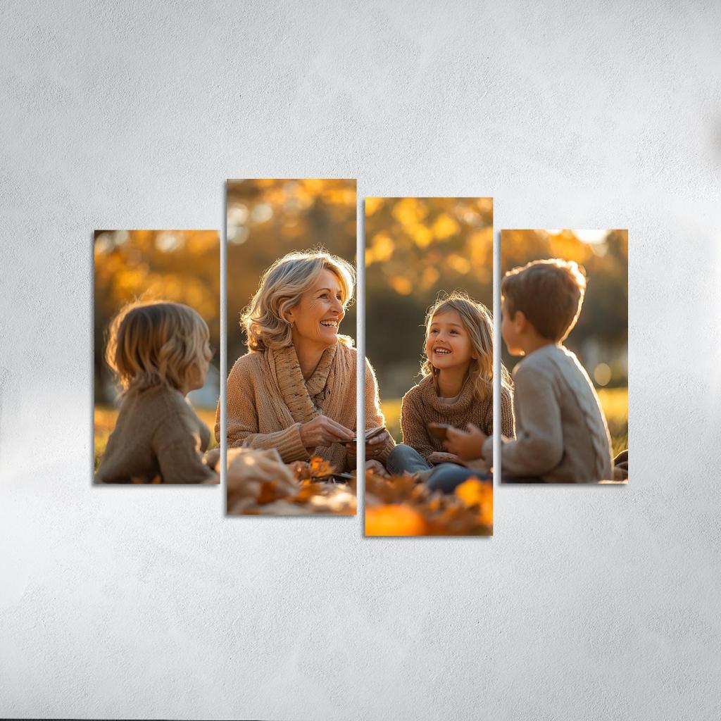 Heartstrings Of Memories A Mothers Gift Of Love Canvas Paintings Frame