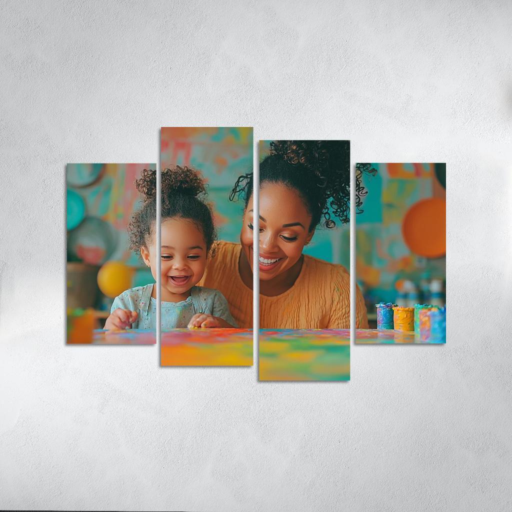 The Colors Of Love A Mother's Palette One-piece Frames