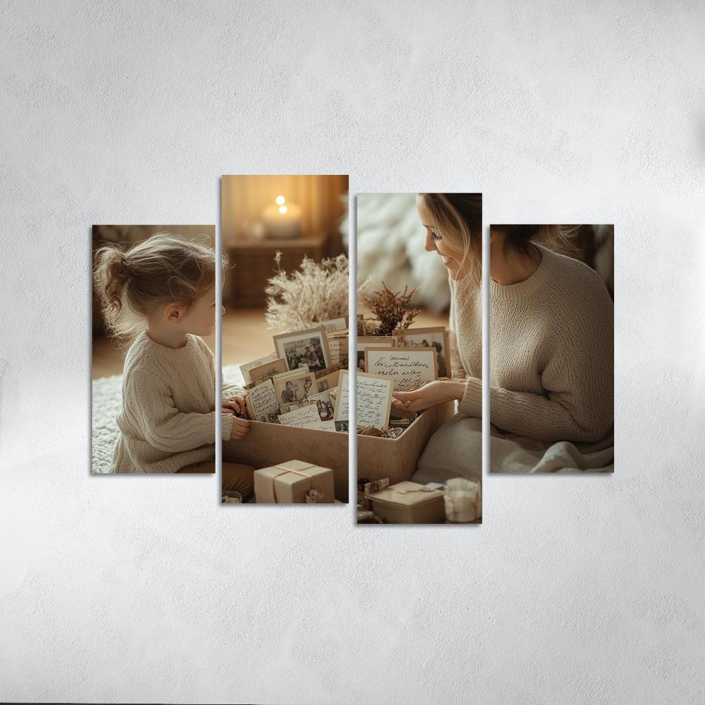 Treasured Keepsakes Memories In Time Custom Paintings Frame