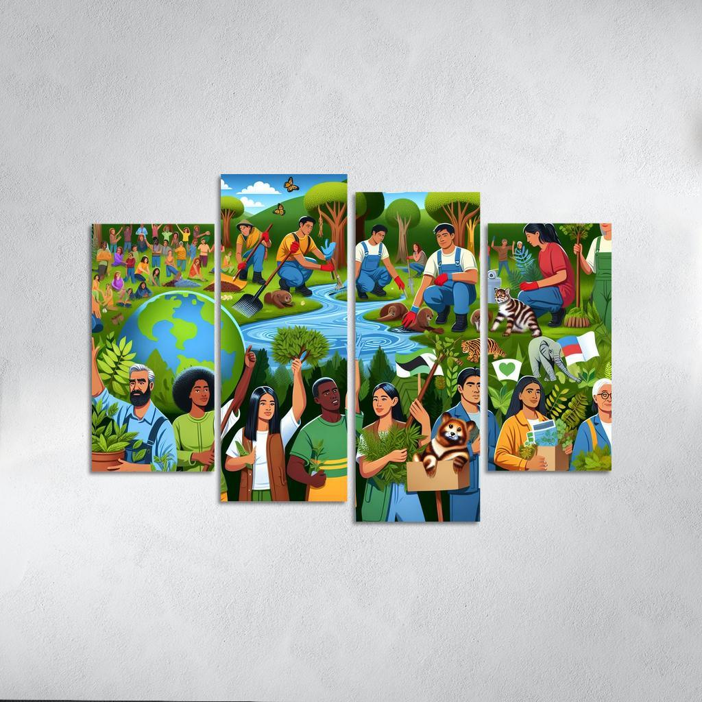 Earth Guardians Celebrating Environmental Activism Art Trends