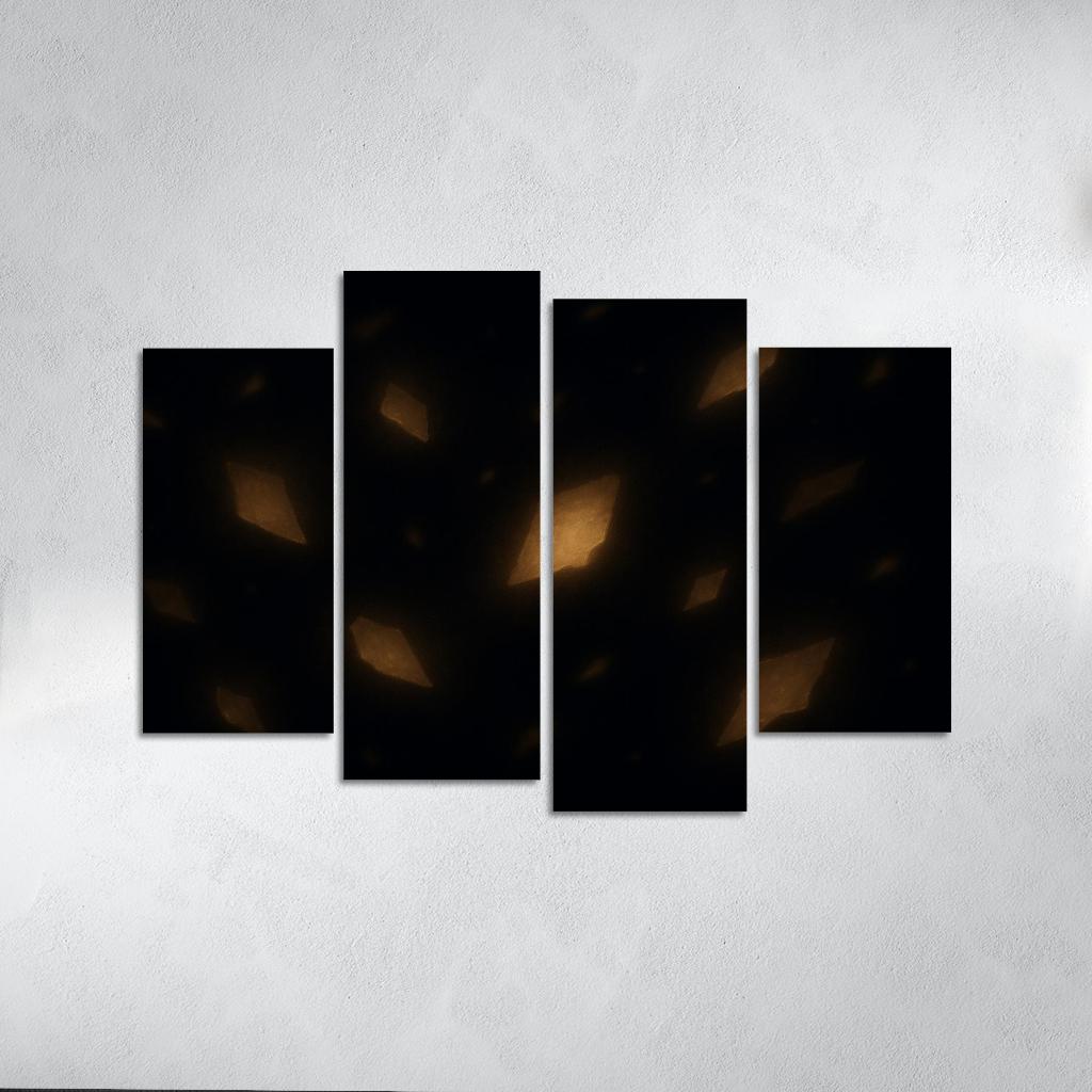 Fragments Of Eternal Whispers Oil Paintings Frame