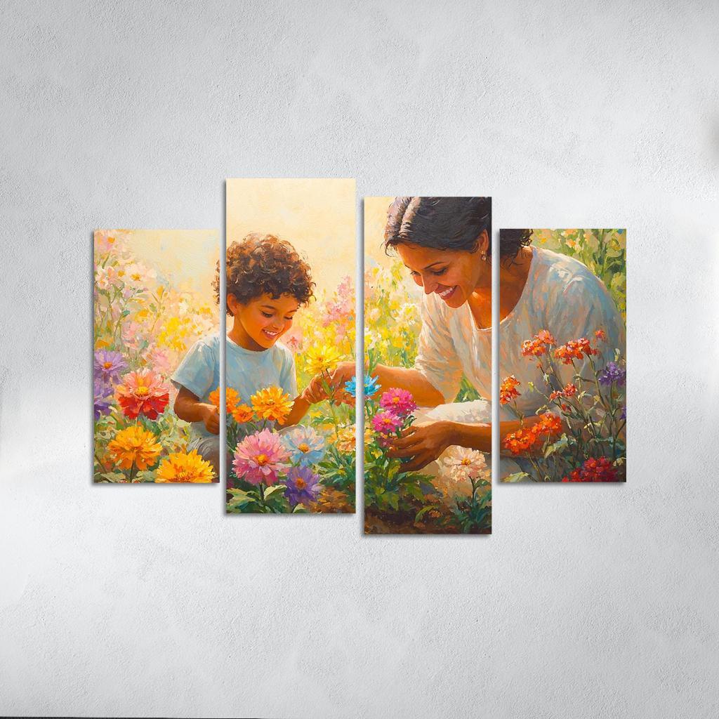 The Garden Of Memories Cultivating Love Together One-piece Frames