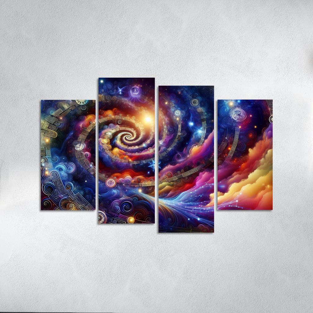 Labyrinth Of Time And Space Premium Artwork Frames