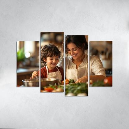 The Heart Of Home A Mothers Unconditional Love Canvas Paintings Frame