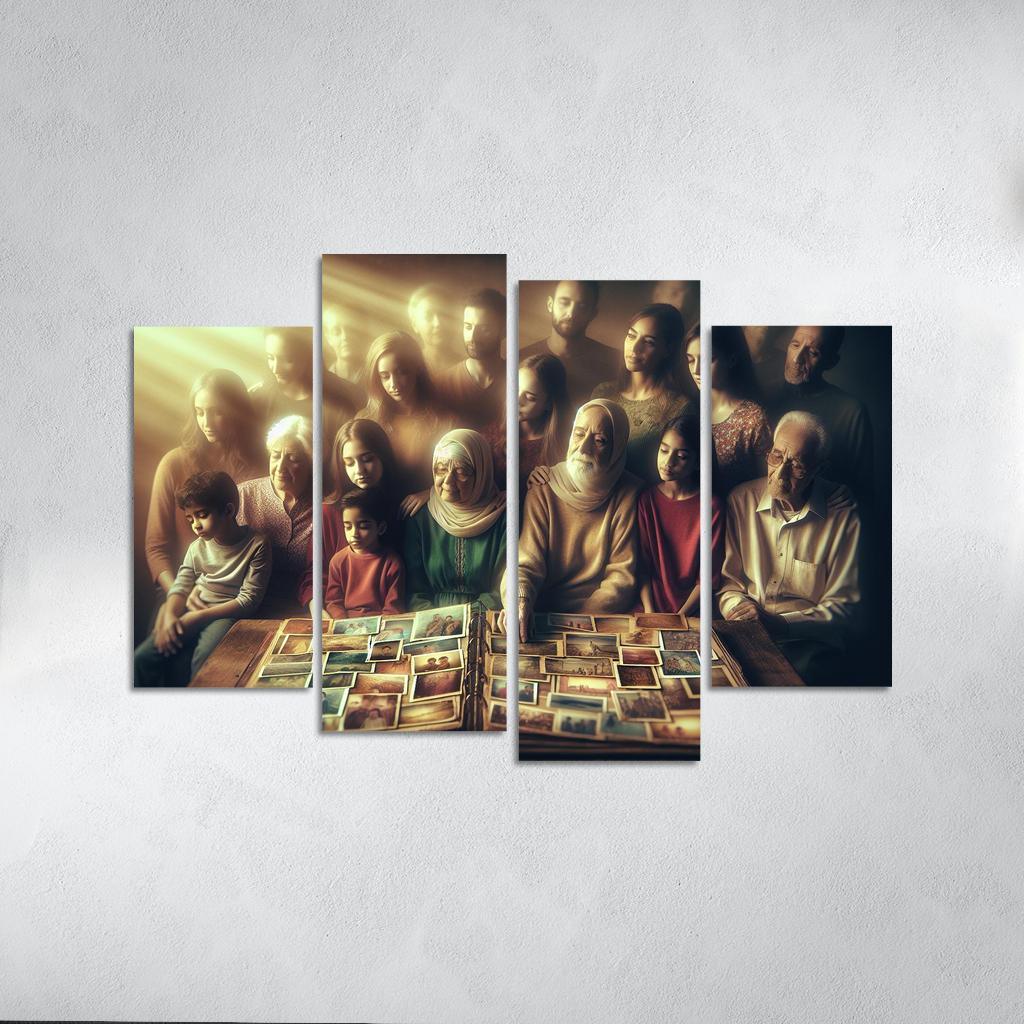 Fading Memories The Impact Of Climate Change Custom Paintings Frame