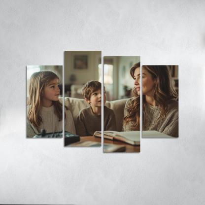 Echoes Of Love A Mothers Enduring Voice Custom Paintings Frame