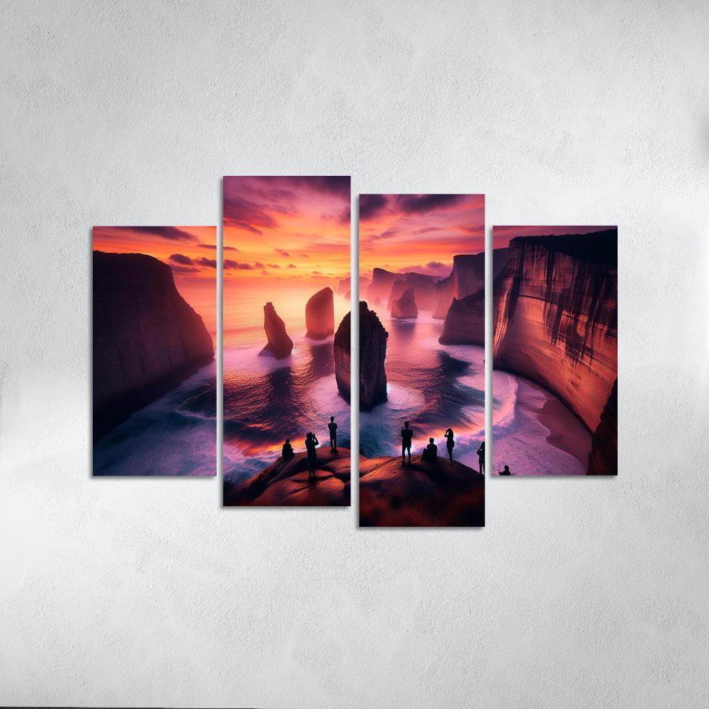 Sunset Cliffs Scenic Vistas Art Trends