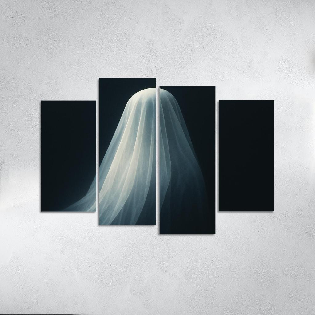 Veil Of Silent Luminescence Oil Paintings Frame