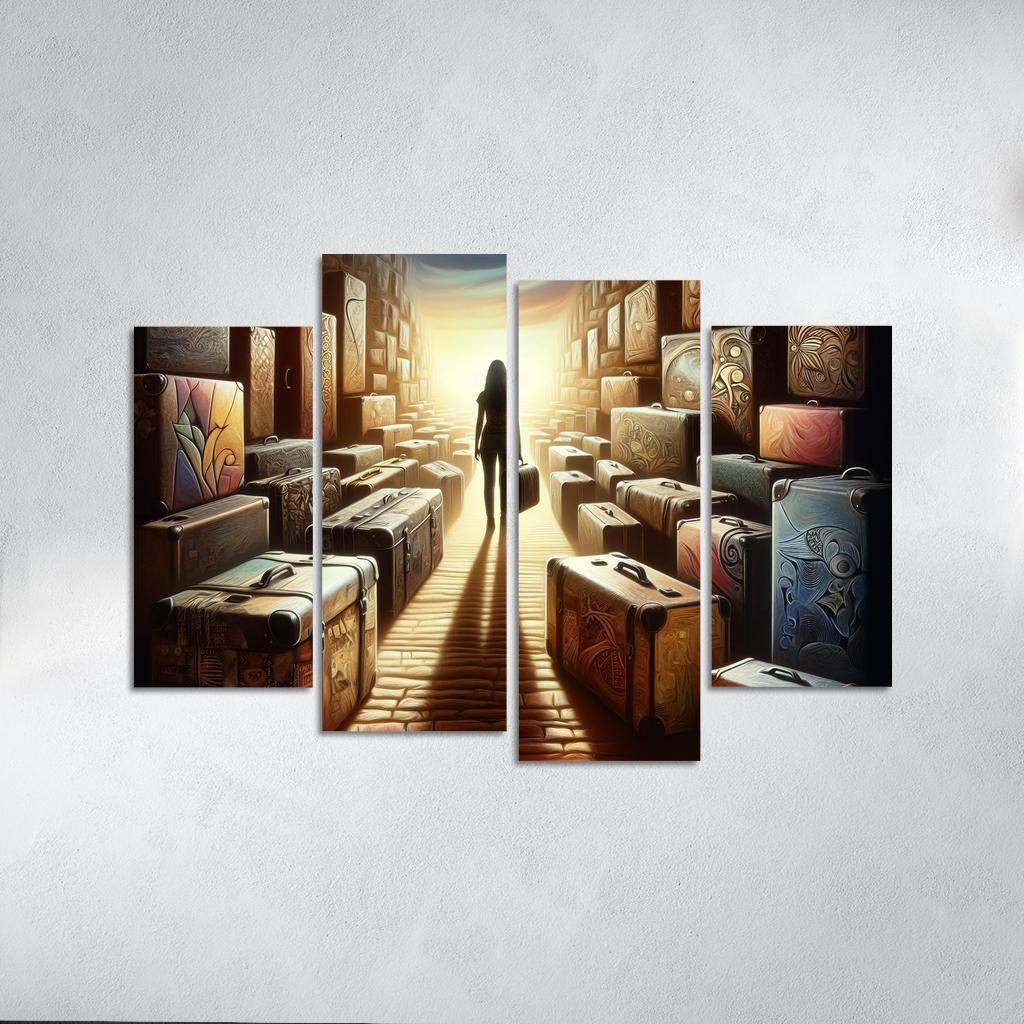 Voices Of Resilience The Refugee Experience Multi-panel Paintings