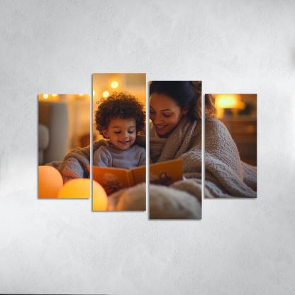 The Blanket Of Comfort A Mothers Warmth One-piece Frames