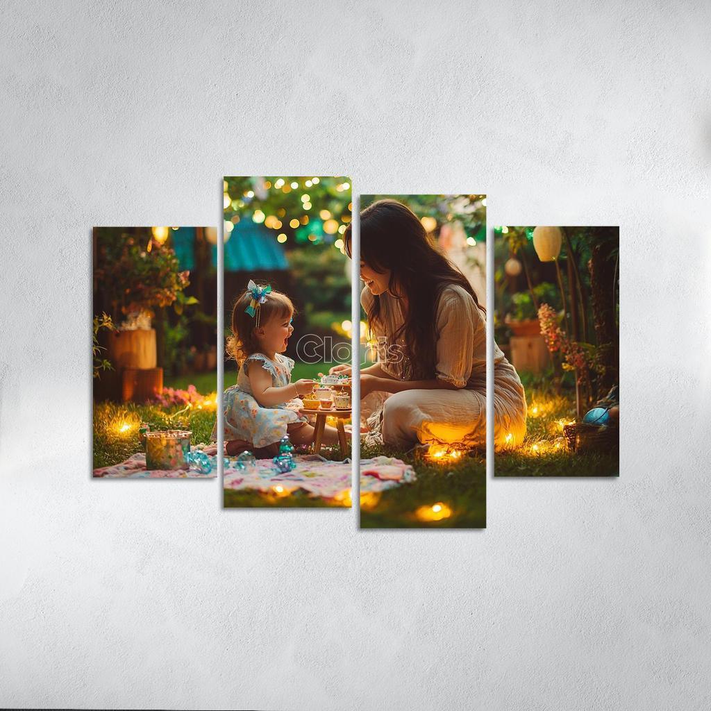 Moments Of Magic A Mothers Enchantment Custom Paintings Frame