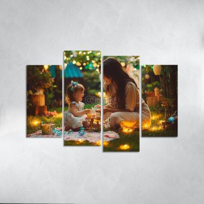 Moments Of Magic A Mothers Enchantment Custom Paintings Frame