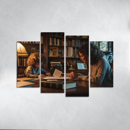 Love Letters A Mother's Heart On Paper One-piece Frames