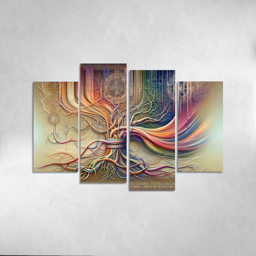 Threads Of Time And Space Premium Artwork Frames