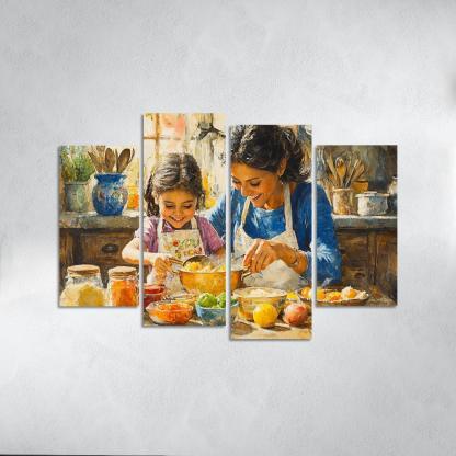 Culinary Memories The Recipe Of Love Custom Paintings Frame
