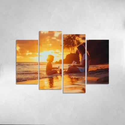 Messages In A Bottle A Mothers Wisdom Custom Paintings Frame