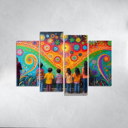 A Mothers Love The Heartbeat Of The Family Custom Paintings Frame